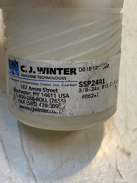 Pack of 2 C.J. WINTER SSP24A1 3/8"-24 x .813" | 0101606 Salvo Rolling Dies