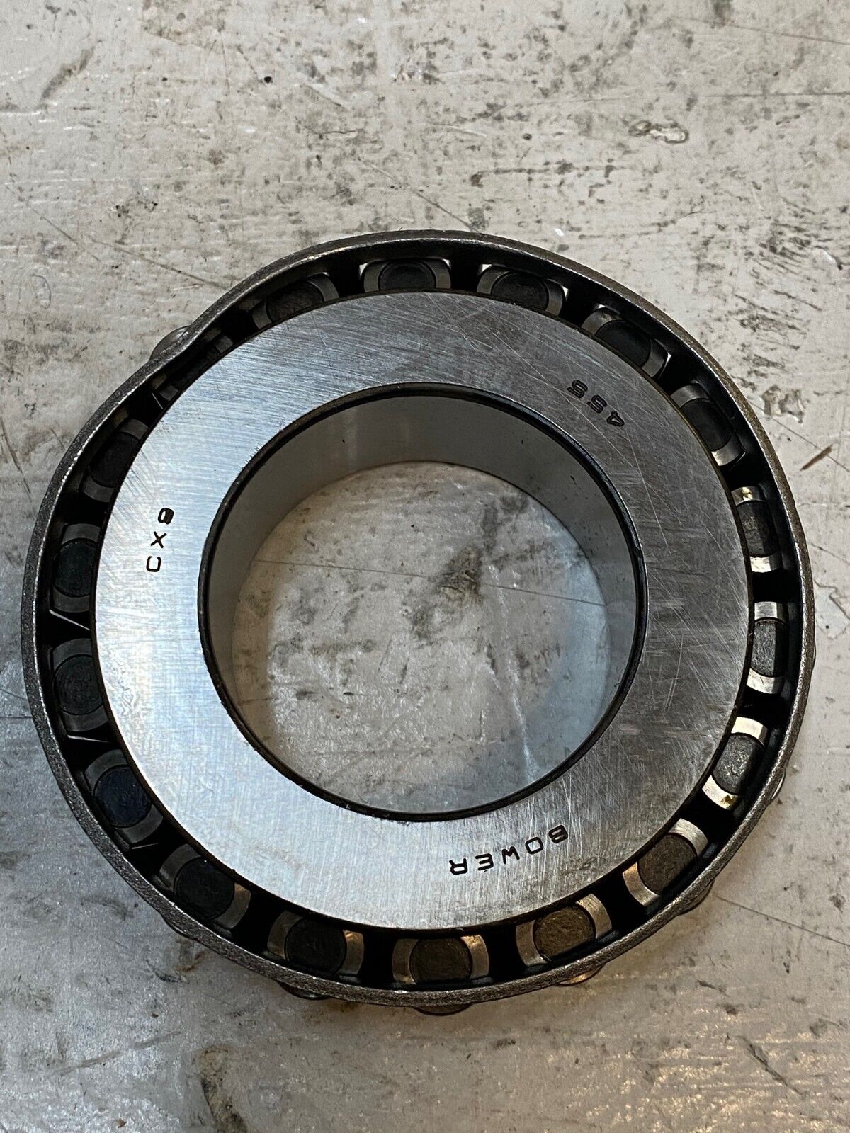 6 Bower 455 CX9 Tapered Roller Bearings (6 qty)
