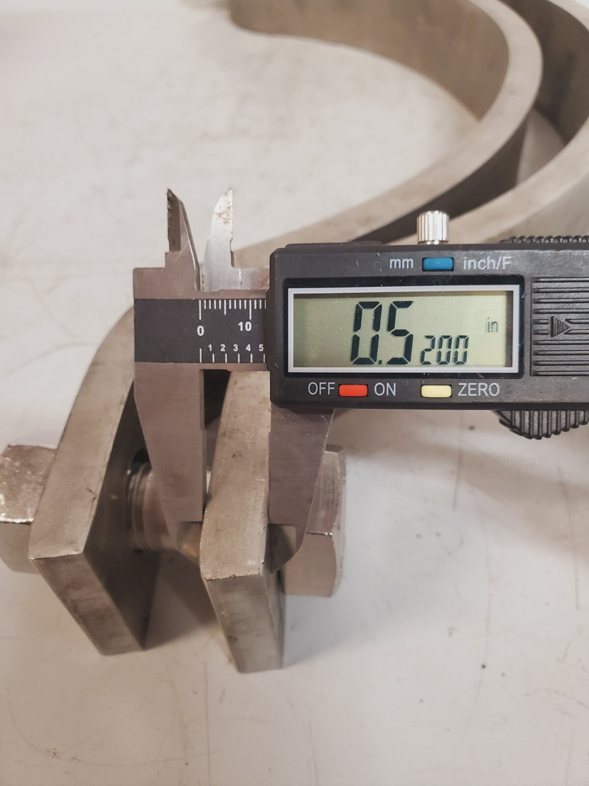 2 Qty. of Stainless Steel Riser Clamp T-304 E212 CH56230149 Flat 1/2x2" (2 Qty)