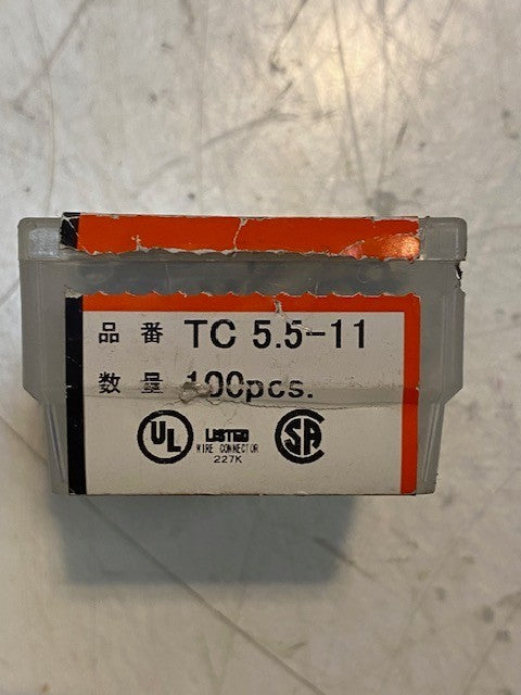 NTM TC 5.5-11 Crimp Terminals Bare Pins 100 pcs