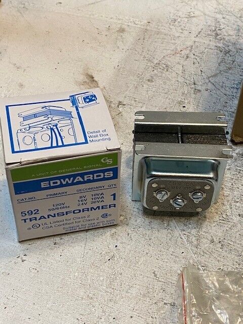 Edwards Signaling 6538B-G5 Call for Assistance 24V AC Blue Lens