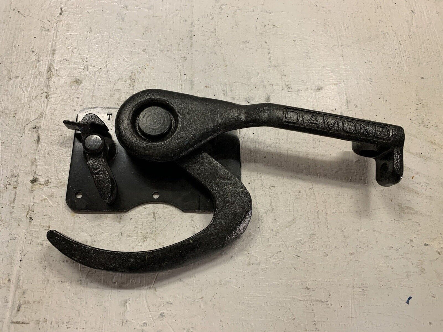 Heavy Cast Iron and Steel Truck / Trailer Door Lock 7” x 4.5” - FREE SHIPPING