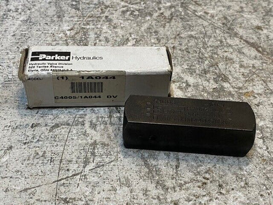 Parker Hydraulic Check Valve 1A044 | C400S