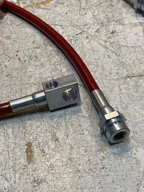 3 Quantity of Quadratec D.O.T. 571.106 #106 30" Long Brake Hoses (3 Quantity)