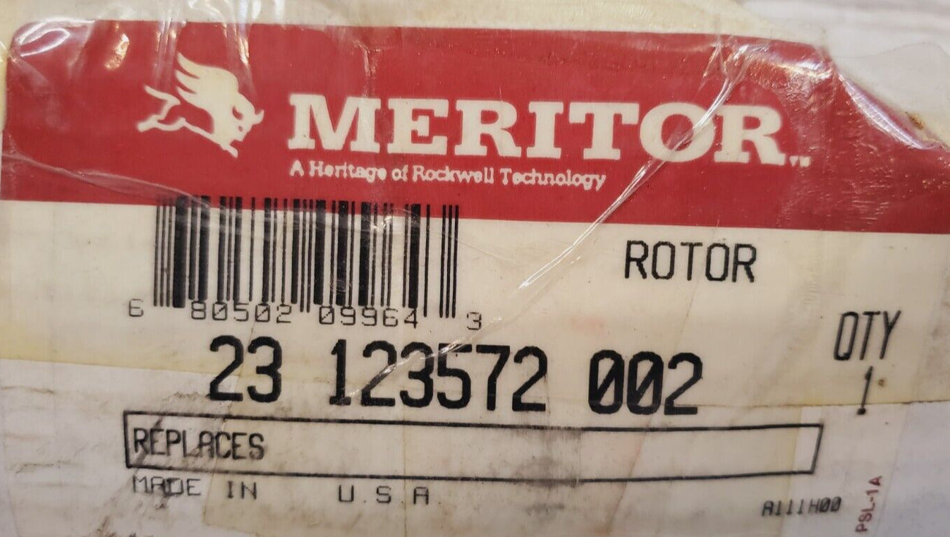 Meritor Brake Rotor 23123572002 | 23 123572 002