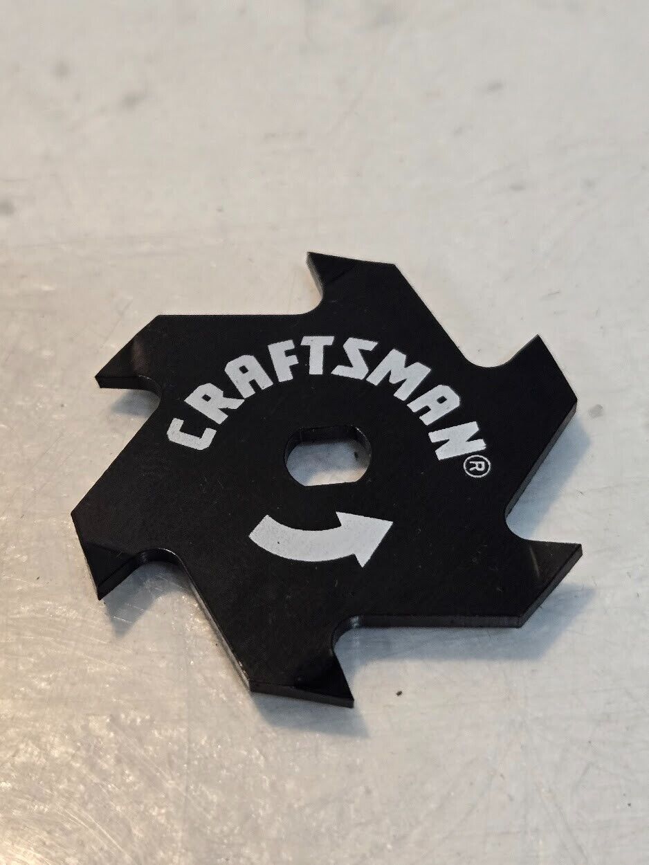 4 Quantity of Crafstman 1.5" Blades 671539001 for Rigid 1.6mm Thick  (4 Qty)