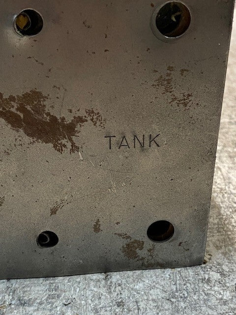 Hydraulic Pump Valve Accum PR Tank 22mm Bore 8-5/8" L 4-3/4" W 2-3/4" H