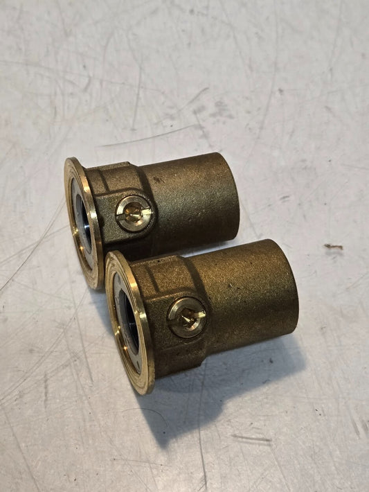2 Quantity of 3/4" Ball Valves for Giacomini R252 | Missing Ring Nut (2 Qty)
