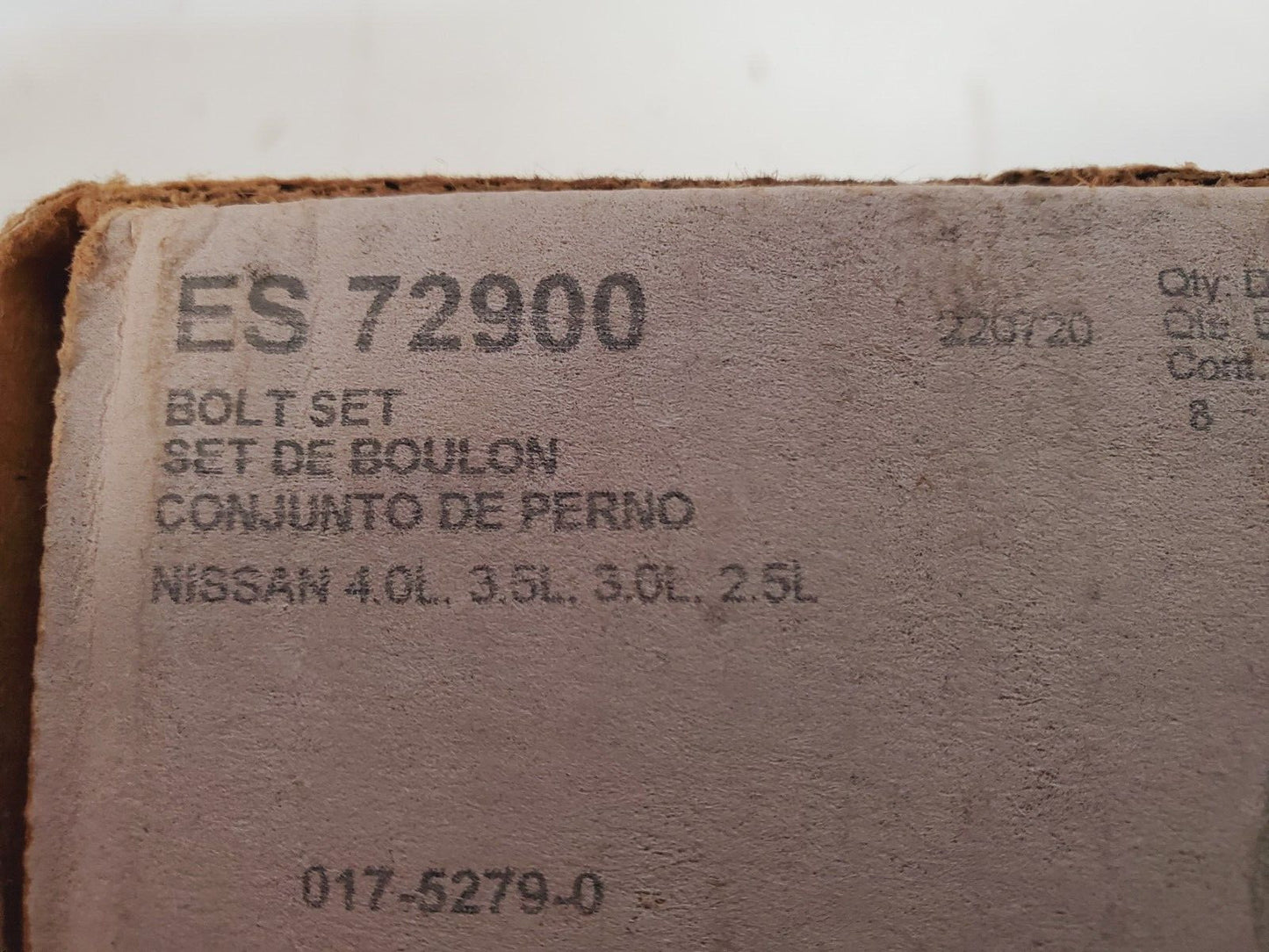 8 Qty Fel-Pro Engine Cylinder Head Bolt ES72900 for Nissan  (8 Quantity)