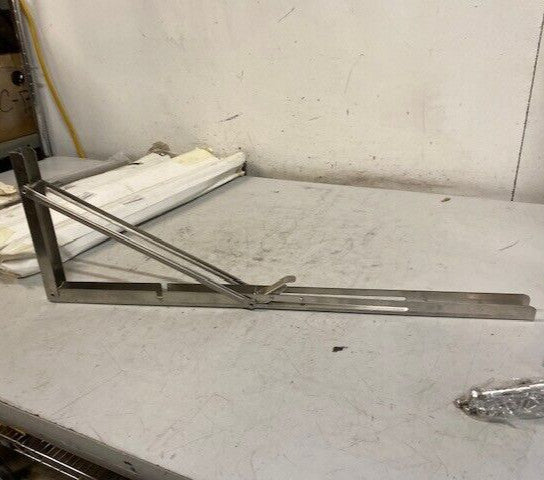 (3 Quantity) AOLISHENG Pair of 24 Inch Folding Shelf Brackets (6 Quantity Total)