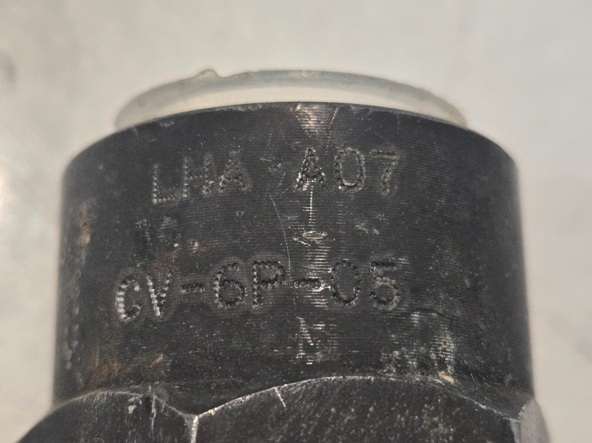 Check Valve CP-6P-05 | LHA A07 | 3.5" Long | 36 mm Hex | 3/4" NPT Thread Size