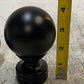 2 Qty of Wayfair Meservet Sphere Finials 2-1/2" OD 4" Length (2 Quantity)