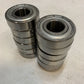 12 SKF 6203-2Z Radial Deep Groove Ball Bearings 17mm ID, 40mm OD, 12mm Width