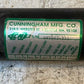 Cunningham Cylinder 091603-211 | 16-1/2" Long 60mm OD 19mm Bore 12mm Bore