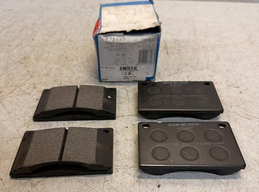 Danblock 478487 Front Brake Pad Set Automotive Disc Brake Friction Pads Assembly