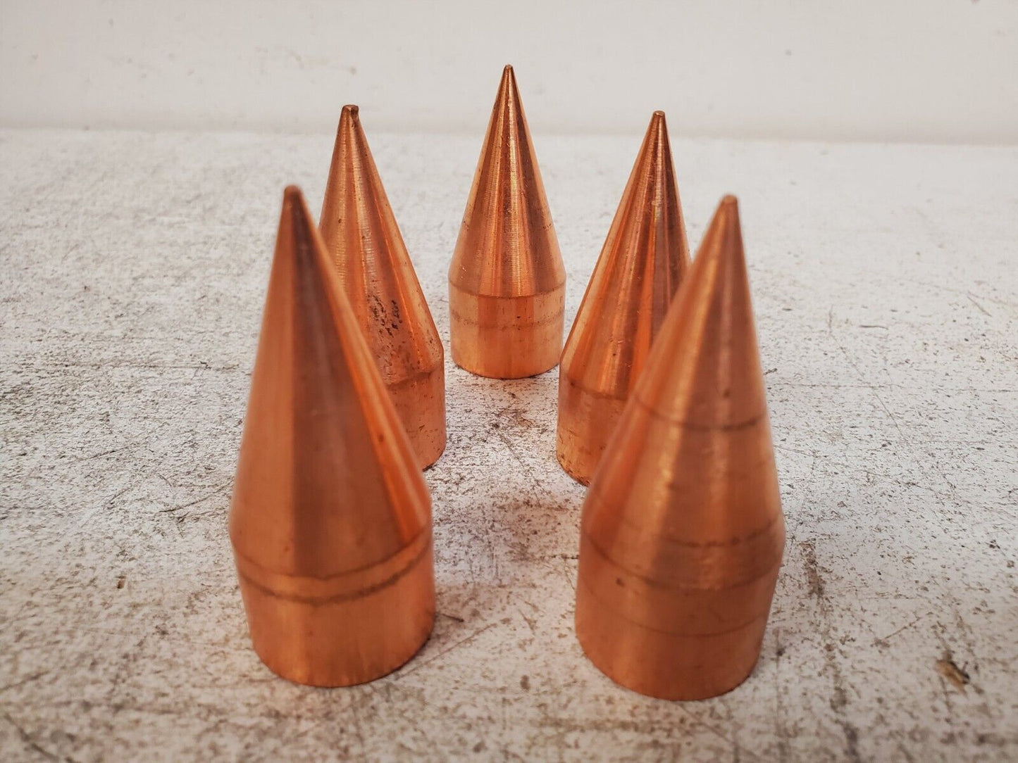 5 Quantity of Copper  Welding Plugs (5 Quantity)