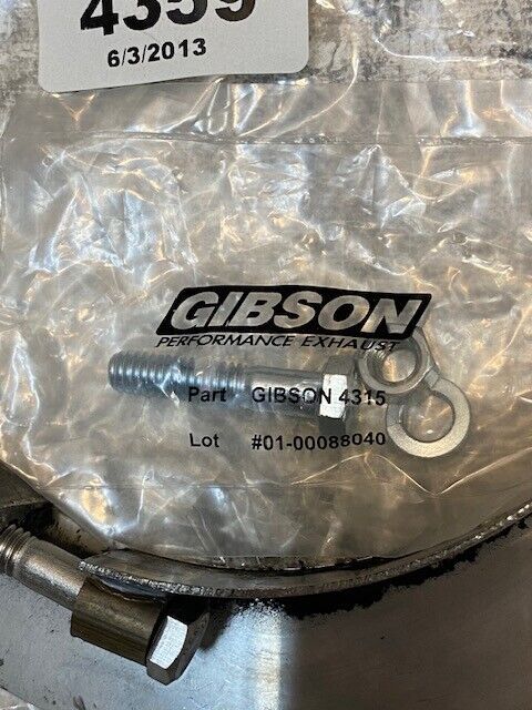 2 Quantity of Gibson 4359 | 4315 Exhaust Clamps 5-7/8" ID 8-1/4" OD (2 Quantity)