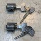 2 Quantity of Nissan Ignition Lock Cylinder w/ Keys A62DU (2 Quantity)