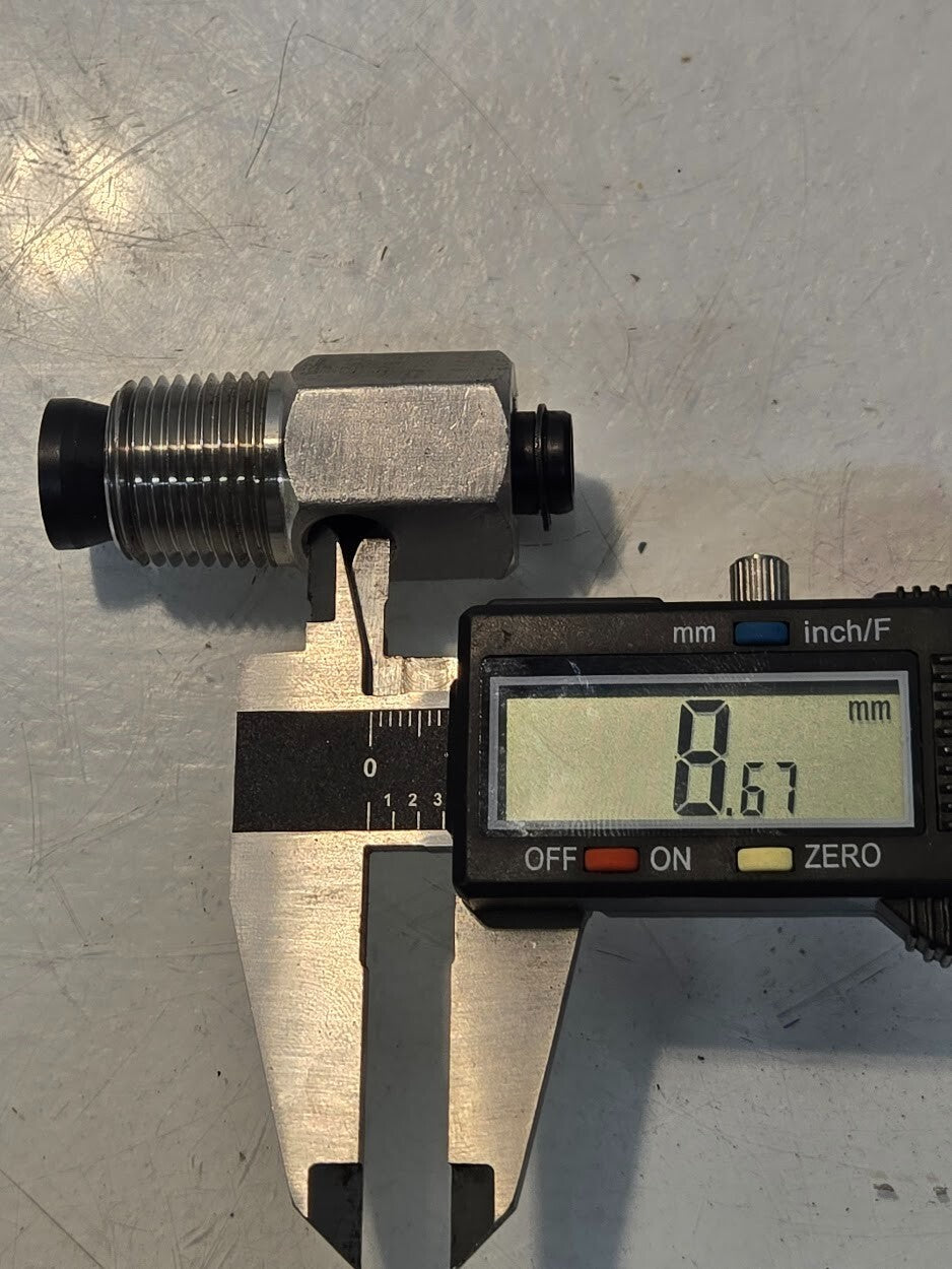 3 Quantity of Flow Control Screw Valves 9923 3/4" Stainless Steel Body (3 Qty)