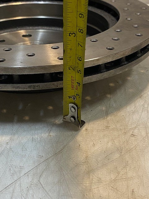 Eurorotor 5-Lug Brake Disc Rotor MA-830, 5390 Min Th 18, 5x114mm 66mm Bore