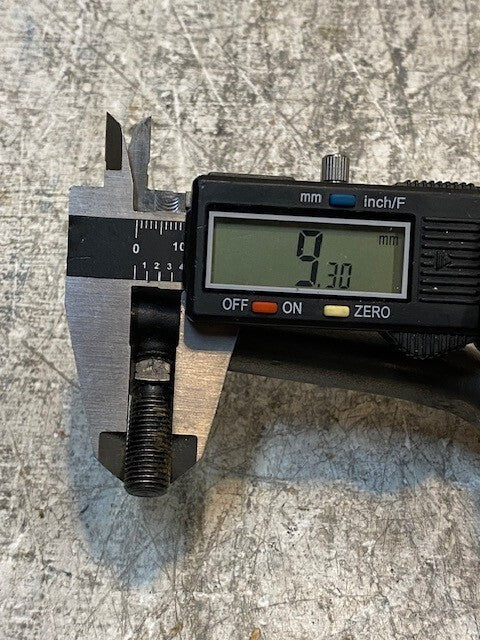 Drag Link 22" Long 4" Wide 9mm Thread 16mm OD