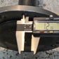 Driveshaft 18 1/2" Length 7 3/8" Hub Diameter 2 3/4" Shaft Diameter