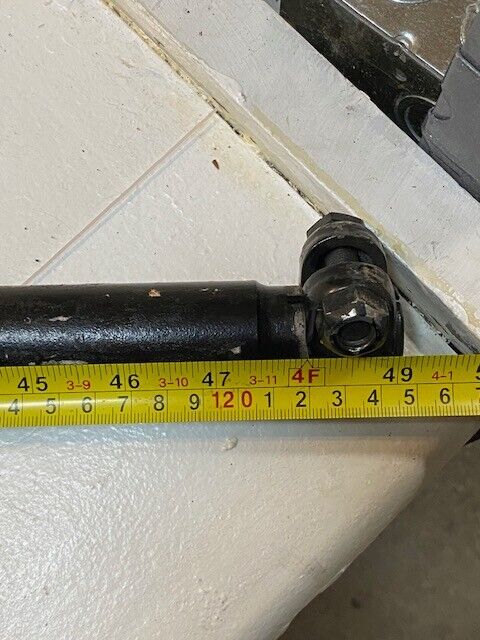 Tie Rod End 10422B4 | 49" Long 30mm Shaft OD 19mm Nose Nut