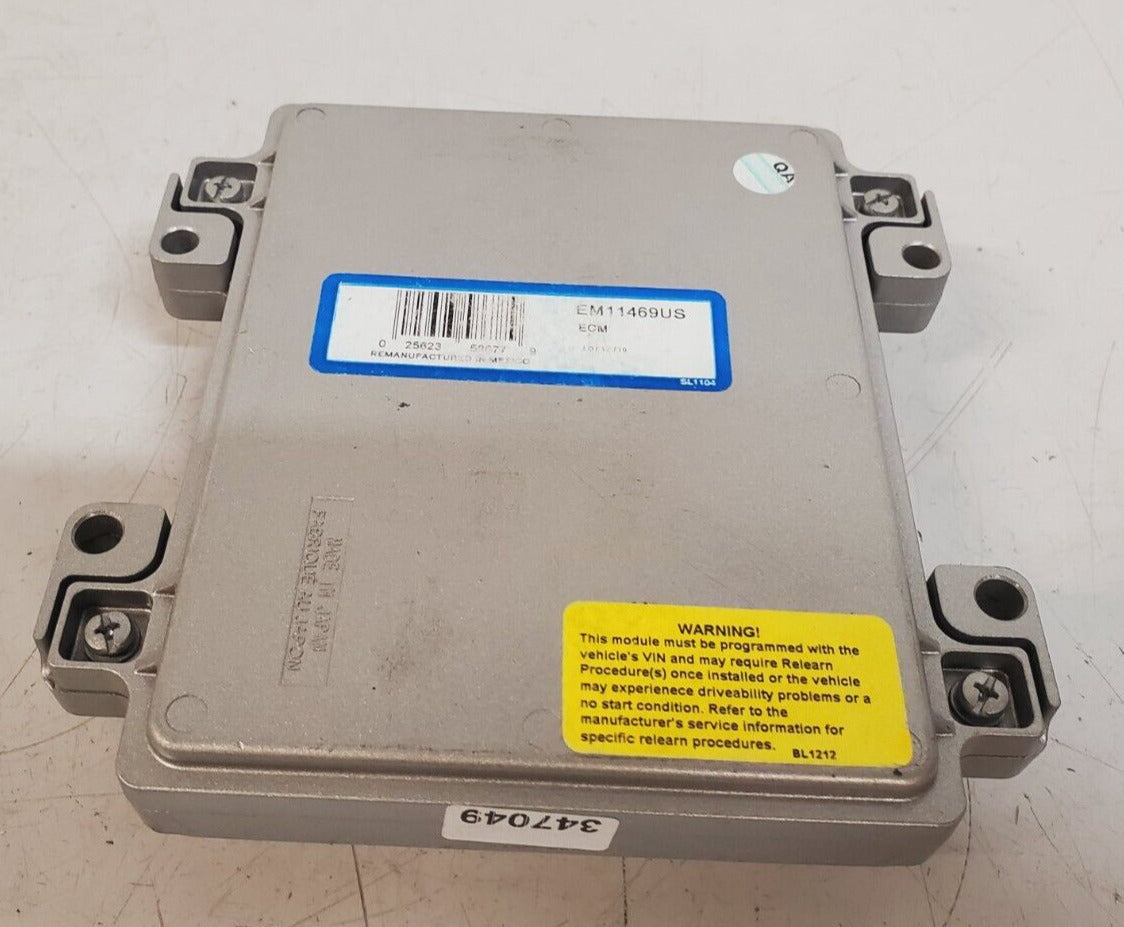 Remanufactured A/T ECM Engine Control Module EM11469US | 347049 | SL1104