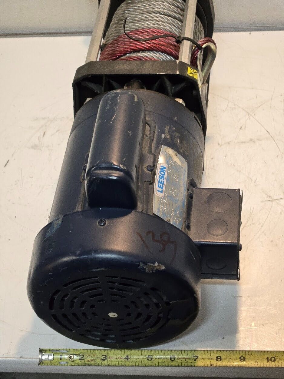 Superwinch 1723 2000lb Winch with Leeson C6C17FC108A Motor 90-40163 | 115V 1 HP