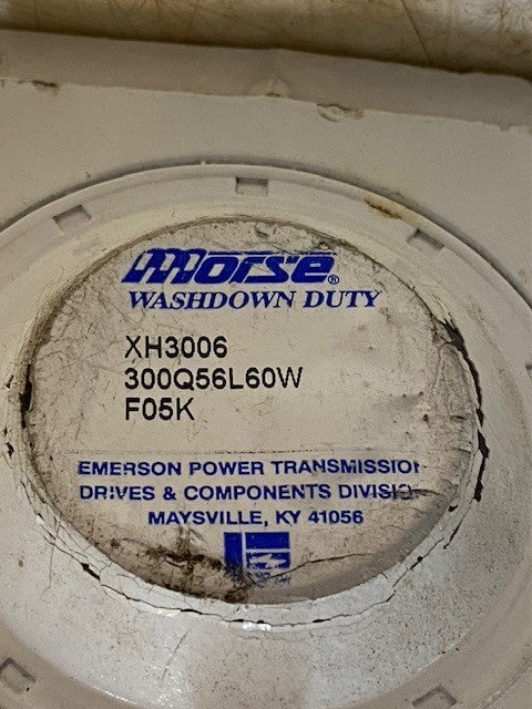 Morse Washdown Duty Right Angle Gear Reducer XH3006 | 300Q56L60W | F05K