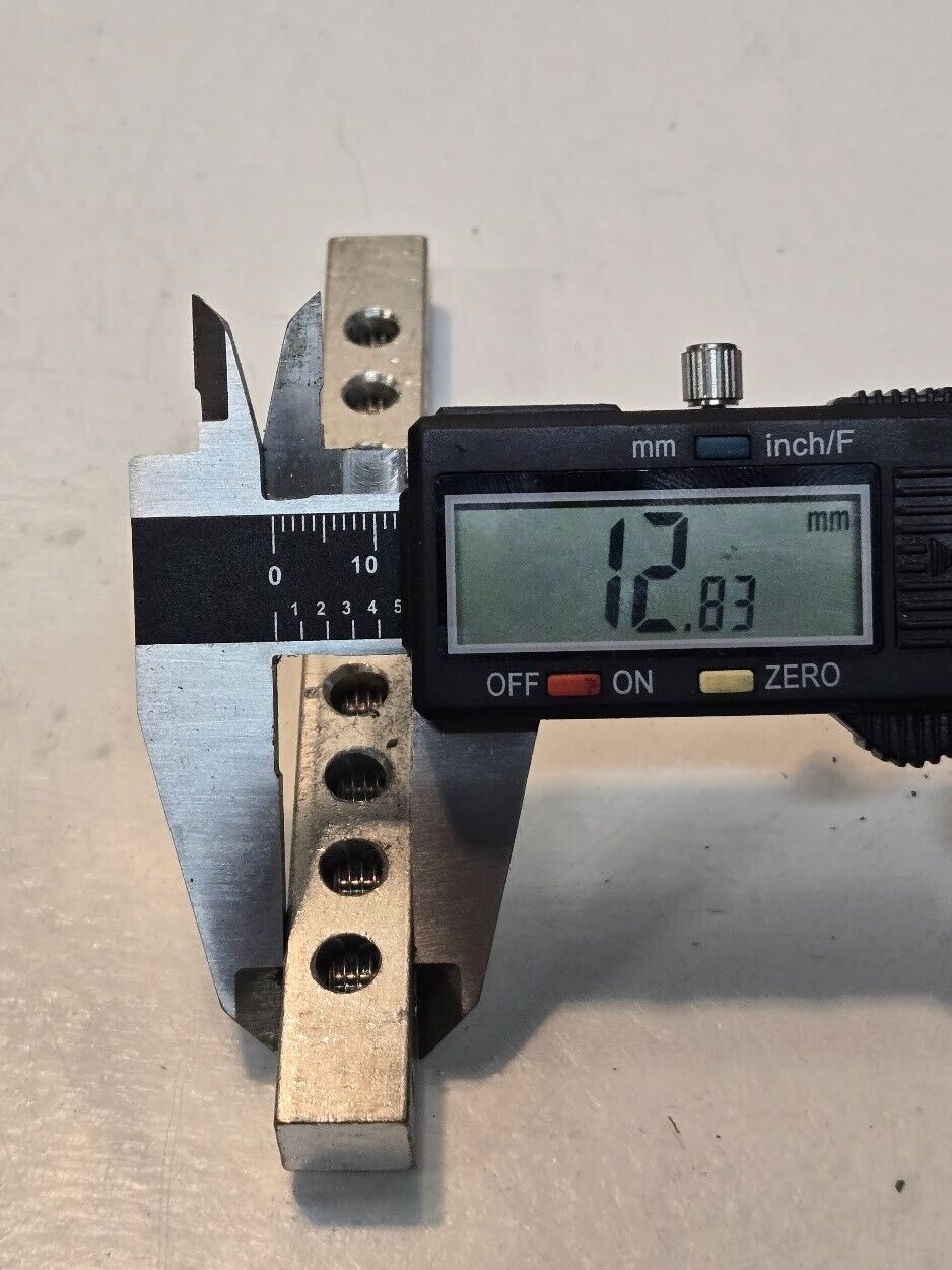 6 Quantity of EM4250 14-6 AWG 9 Place Grounding Blocks | 5" Long (6 Quantity)