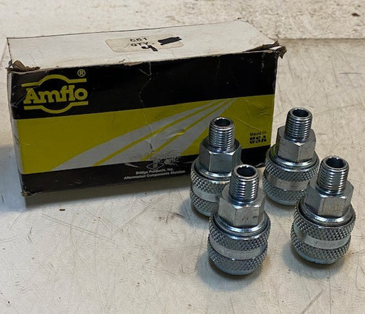 4 Quantity of Amflo C61 Male Combo Couplers 13mm End 29mm OD (4 Quantity)