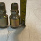 3 Quantity of Gates Hydraulic Hose Fittings 8PD0C 21mm Thread 32mm OD (3 Qty)