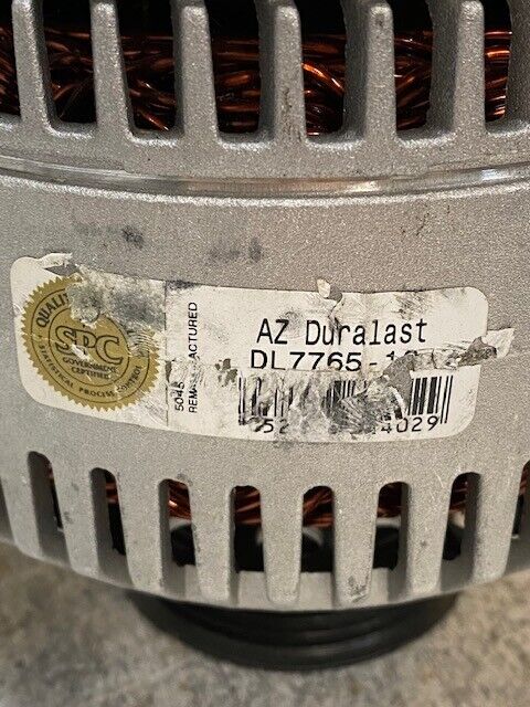 AZ Duralast DL7765-18-2 Remanufactured Alternator