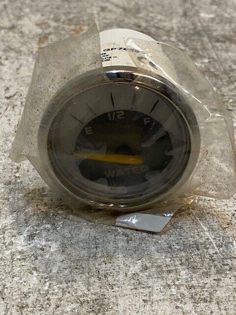 Faria Water Tank Gauge GP7658A for Silver Bezel Marine Boat