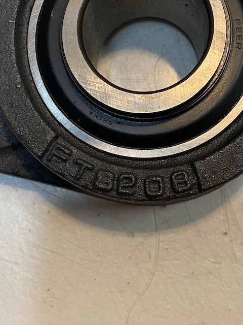 Peer 2-Bolt Flange Bearing FTS208 | 38mm Bore HC208-24 Insert Bearing