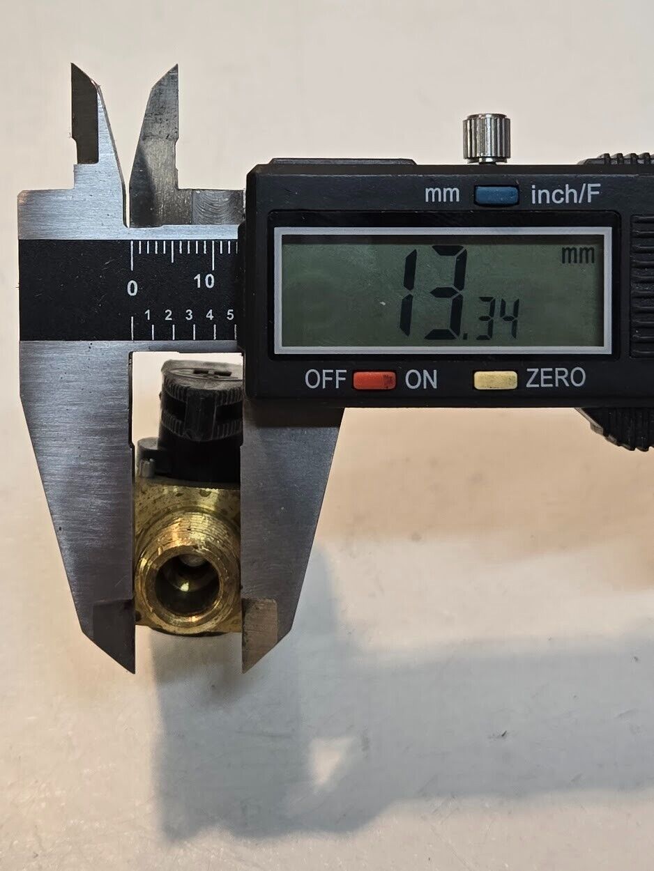 5 Quantity of Quarter Turn Plug Valves 1/4"x1/4" MPT for Parker PV607-4 (5 Qty)