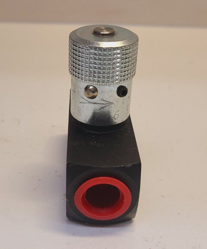 DMIC Needle Valve NV2H-0375N | 5000 PSI 345 BAR MAX BGPM 30LPM