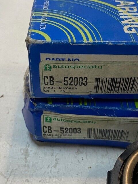 2 Quantity of Valeo Autospecialty Clutch Release Bearings CB-52003 DM48 (2 Qty)