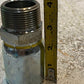 Crimp Hose Fitting 3-7/8" Tall 31mm Bore 45mm Hex OD 51mm OD 26mm Smaller Bore