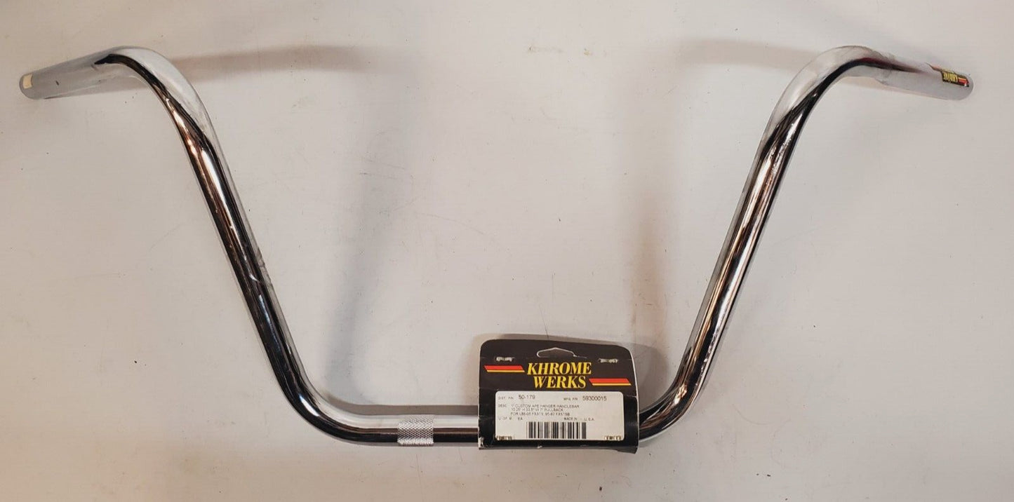 Khrome Werks 1" Custom Ape Hanger Handlebar 10.25" H33.5" W7" 50-179 | 59300015