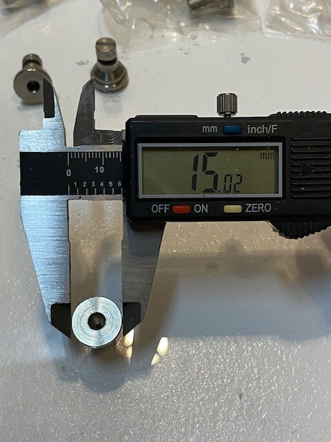 8 Quantity of AG-Chem Quick Couplers AG001303 | 18mm L 15mm Head Dia. (8 Qty)