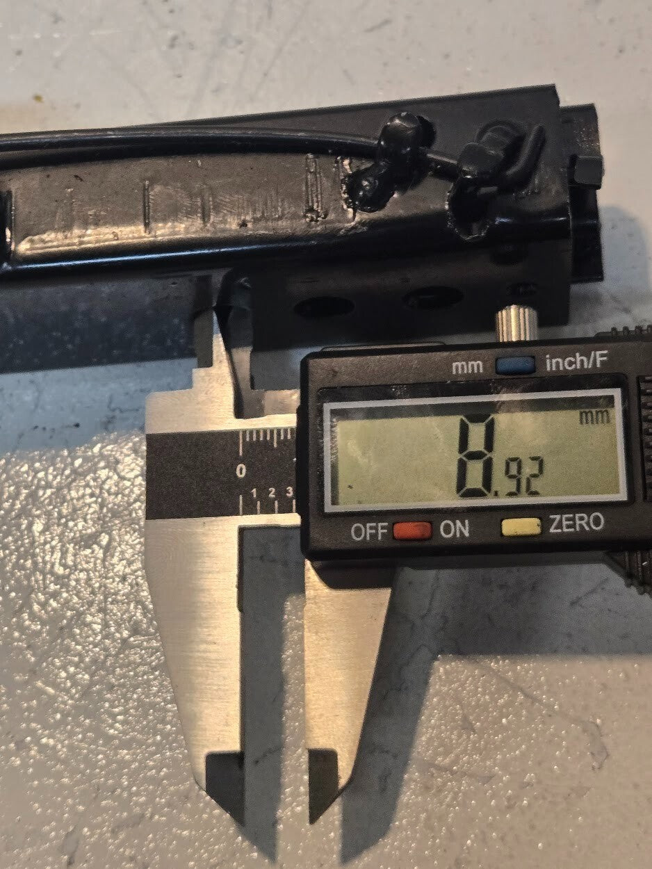 Seat Sliders for Recaro | 14 1/4" Track Length 1 1/2" Width 7/8" Depth