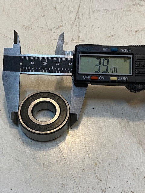 12 Quantity of 6203RSC3 Deep Groove Radial Ball Bearings 17x40x12mm (12 Qty)