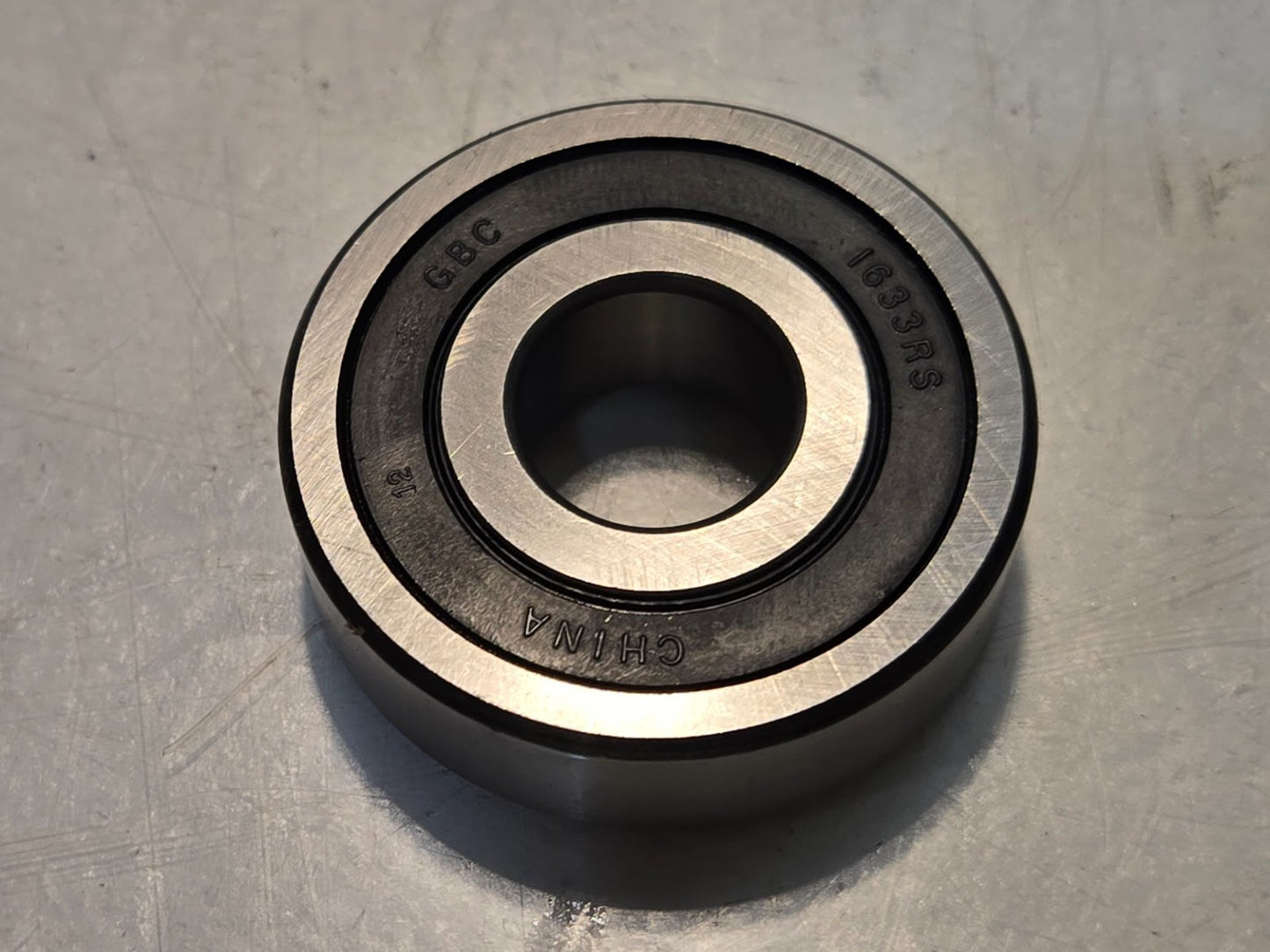 30 Quantity of GBC 1633RS Bearings | 1-3/4" OD 5/8" Bore 1/2" Thick (30 Qty)