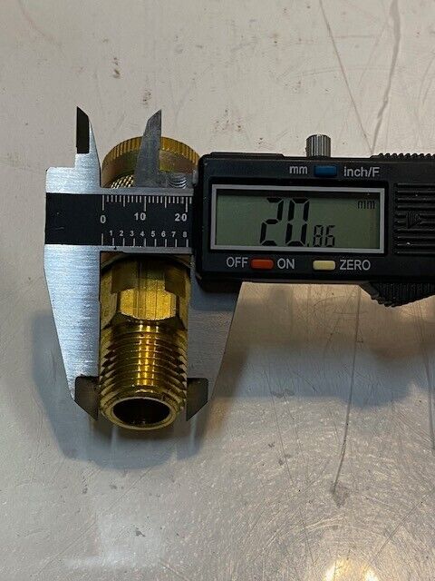 Parker B16 Quick Coupler Fitting 21mm Male End 30mm Female End