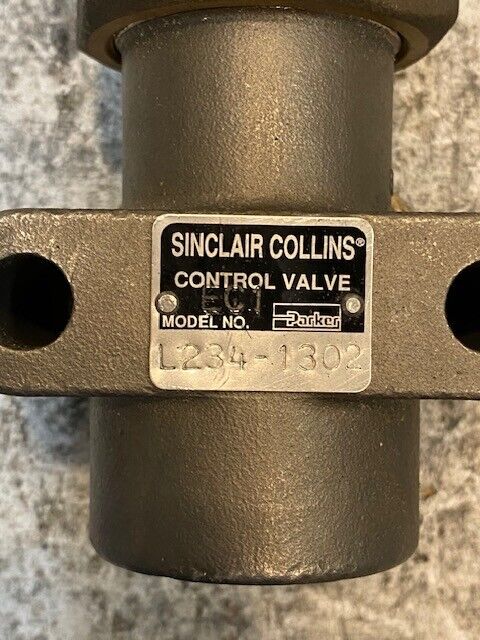 Sinclair Collins Control Valve L234-1302