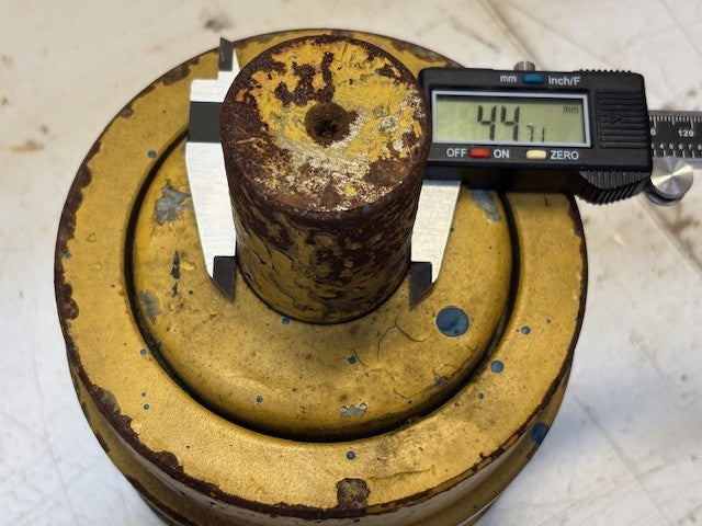 Case Track Roller Carrier Wheel 8" Length 6" Diameter