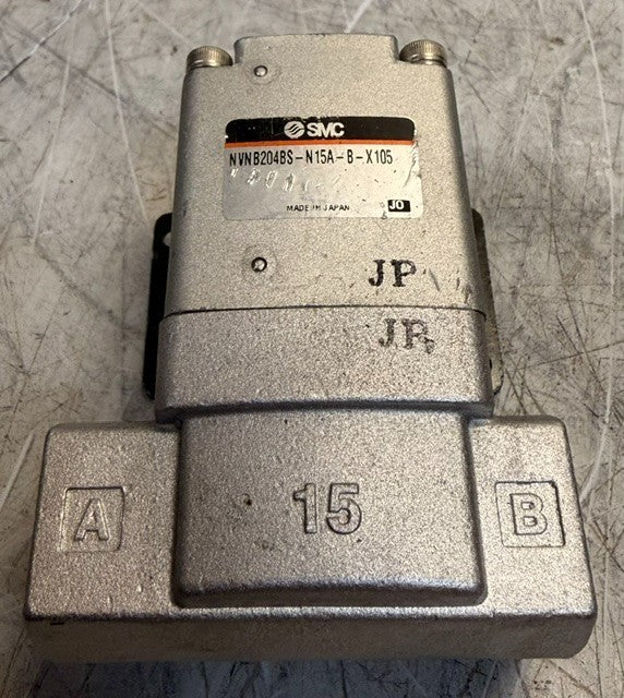 SMC 2-Port Pneumatic Process Valve NVNB204BS-N15A-B-X105 Air Control Valve