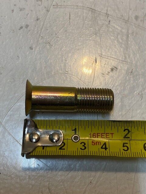 14 Qty of LE 1581 Round Flat Head Screws 1-5/8" Long 13mm Thread (14 Qty)